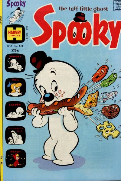 Cover for Spooky (Harvey, 1955 series) #140