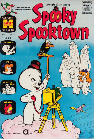 Cover for Spooky Spooktown (Harvey, 1961 series) #1