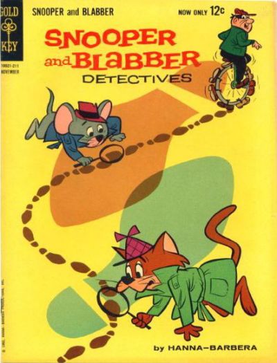 Cover for Snooper and Blabber, Detectives (Western, 1962 series) #1