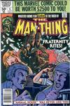 Cover for Man-Thing (Marvel, 1979 series) #6 [Newsstand]