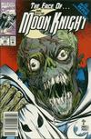 Cover for Marc Spector: Moon Knight (Marvel, 1989 series) #44 [Newsstand]
