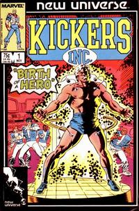 Cover Thumbnail for Kickers, Inc. (Marvel, 1986 series) #1 [Direct]