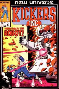 Cover Thumbnail for Kickers, Inc. (Marvel, 1986 series) #2 [Direct]