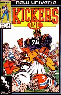 Cover Thumbnail for Kickers, Inc. (Marvel, 1986 series) #4 [Direct]