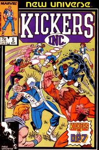 Cover Thumbnail for Kickers, Inc. (Marvel, 1986 series) #5 [Direct]