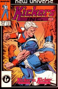Cover Thumbnail for Kickers, Inc. (Marvel, 1986 series) #11 [Direct]