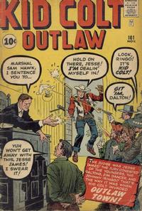 Cover for Kid Colt Outlaw (Marvel, 1949 series) #101