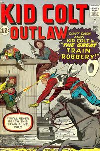 Cover for Kid Colt Outlaw (Marvel, 1949 series) #103