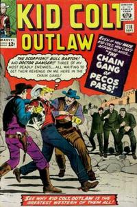 Cover Thumbnail for Kid Colt Outlaw (Marvel, 1949 series) #118