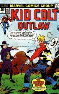 Cover Thumbnail for Kid Colt Outlaw (Marvel, 1949 series) #193