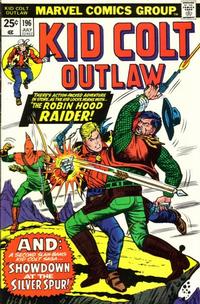 Cover Thumbnail for Kid Colt Outlaw (Marvel, 1949 series) #196