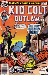 Cover Thumbnail for Kid Colt Outlaw (Marvel, 1949 series) #208 [25¢]