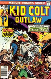 Cover Thumbnail for Kid Colt Outlaw (Marvel, 1949 series) #213