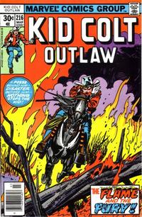 Cover Thumbnail for Kid Colt Outlaw (Marvel, 1949 series) #216