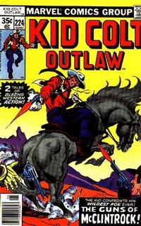 Cover for Kid Colt Outlaw (Marvel, 1949 series) #224