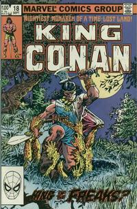 Cover Thumbnail for King Conan (Marvel, 1980 series) #18 [Direct]
