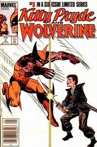 Cover Thumbnail for Kitty Pryde and Wolverine (Marvel, 1984 series) #3 [Newsstand]
