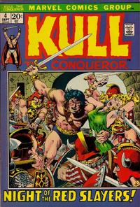 Cover Thumbnail for Kull, the Conqueror (Marvel, 1971 series) #4