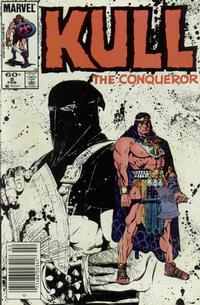 Cover for Kull the Conqueror (Marvel, 1983 series) #8 [Newsstand]