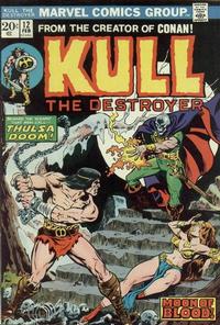 Cover Thumbnail for Kull, the Destroyer (Marvel, 1973 series) #12