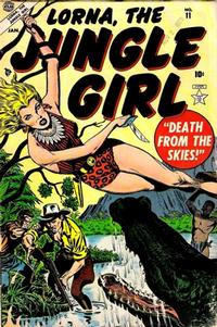 Cover for Lorna the Jungle Girl (Marvel, 1954 series) #11