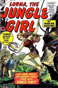 Cover for Lorna the Jungle Girl (Marvel, 1954 series) #20