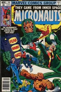 Cover Thumbnail for Micronauts (Marvel, 1979 series) #16 [Newsstand]