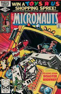 Cover Thumbnail for Micronauts (Marvel, 1979 series) #22 [Direct]