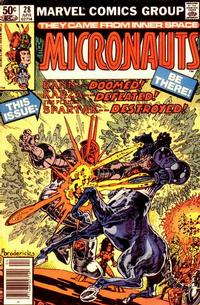 Cover Thumbnail for Micronauts (Marvel, 1979 series) #28 [Newsstand]