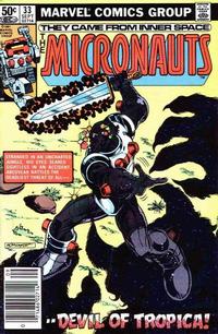 Cover Thumbnail for Micronauts (Marvel, 1979 series) #33 [Newsstand]