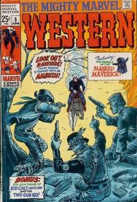 Cover Thumbnail for The Mighty Marvel Western (Marvel, 1968 series) #5