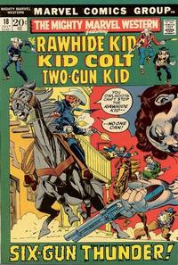 Cover Thumbnail for The Mighty Marvel Western (Marvel, 1968 series) #18