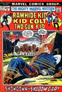 Cover for The Mighty Marvel Western (Marvel, 1968 series) #20