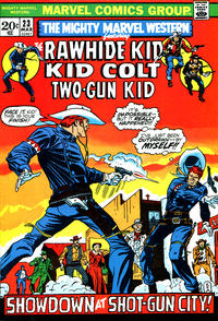 Cover for The Mighty Marvel Western (Marvel, 1968 series) #23