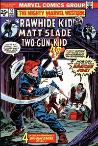 Cover Thumbnail for The Mighty Marvel Western (Marvel, 1968 series) #36
