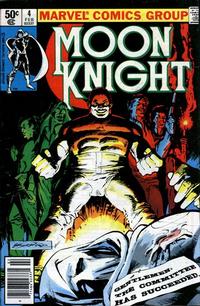 Cover for Moon Knight (Marvel, 1980 series) #4 [Newsstand]