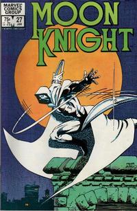 Cover Thumbnail for Moon Knight (Marvel, 1980 series) #27