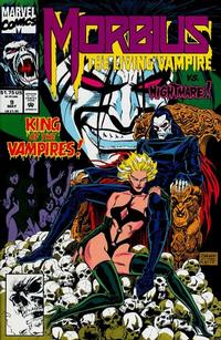 Cover for Morbius: The Living Vampire (Marvel, 1992 series) #9