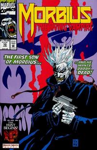 Cover for Morbius: The Living Vampire (Marvel, 1992 series) #10