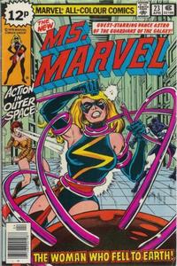 Cover Thumbnail for Ms. Marvel (Marvel, 1977 series) #23 [British]