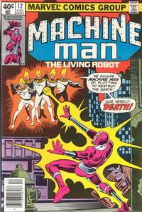 Cover Thumbnail for Machine Man (Marvel, 1978 series) #12 [Newsstand]
