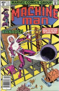 Cover Thumbnail for Machine Man (Marvel, 1978 series) #13 [Newsstand]