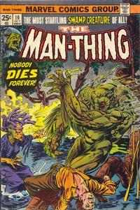 Cover Thumbnail for Man-Thing (Marvel, 1974 series) #10 [Regular]