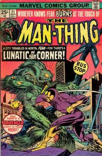 Cover Thumbnail for Man-Thing (Marvel, 1974 series) #21 [Regular]
