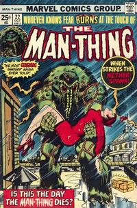 Cover Thumbnail for Man-Thing (Marvel, 1974 series) #22 [Regular Edition]