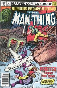 Cover for Man-Thing (Marvel, 1979 series) #7 [Newsstand]