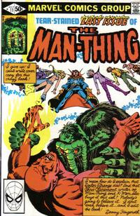 Cover Thumbnail for Man-Thing (Marvel, 1979 series) #11 [Direct]