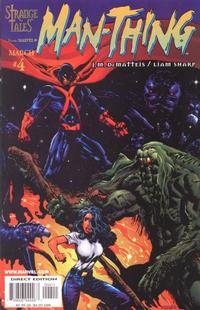 Cover for Man-Thing (Marvel, 1997 series) #4