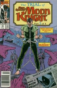 Cover Thumbnail for Marc Spector: Moon Knight (Marvel, 1989 series) #16