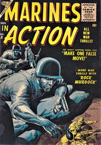 Cover Thumbnail for Marines in Action (Marvel, 1955 series) #8